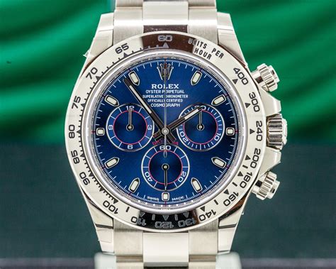 rolex daytona blue dial neu eltville